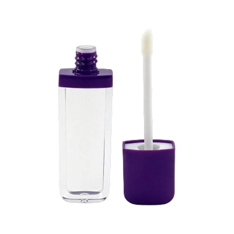 Purple Square Lip Gloss Tube YS605